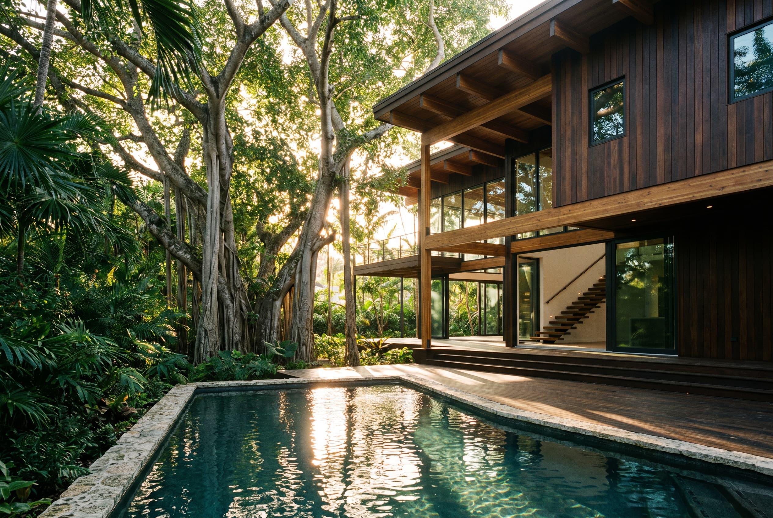 Tropical Modern Sanctuary, Coconut Grove